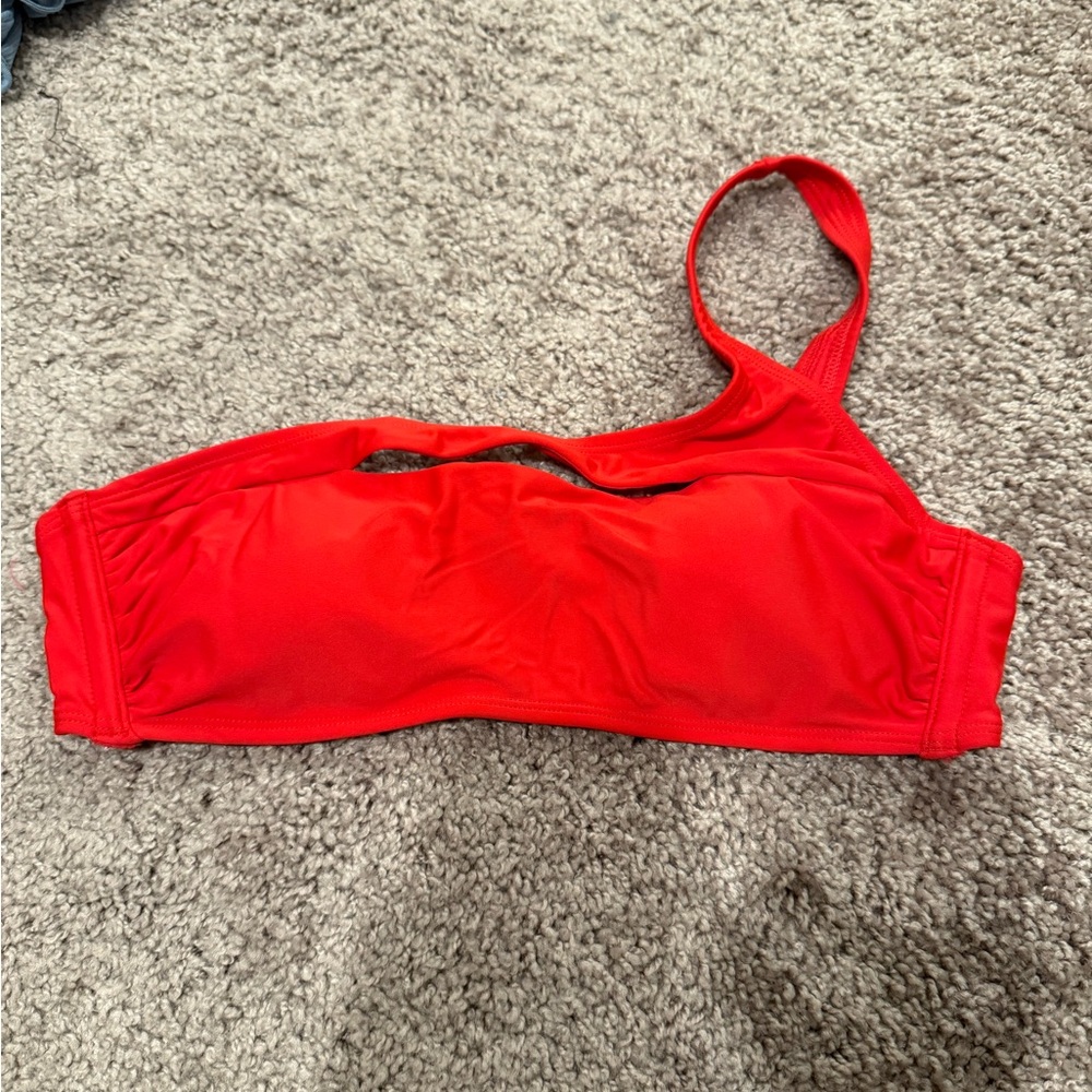 One shoulder bikini top